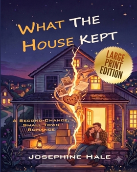 Paperback LARGE PRINT What The House Kept: A Second Chance, Smal Town Romance Book