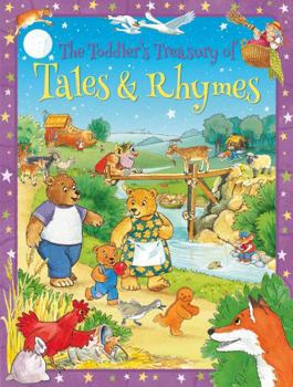 Hardcover Toddler's Treasury of Tales and Rhymes Book