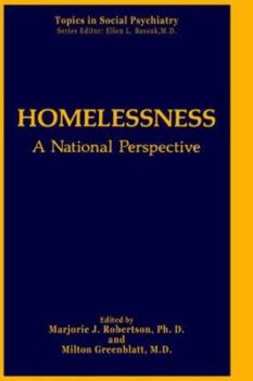 Hardcover Homelessness: A National Perspective Book