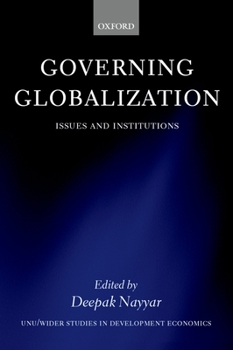 Paperback Governing Globalization: Issues and Institutions Book