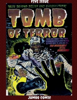 Paperback Tomb of Terror Five Issue Jumbo Comic Book