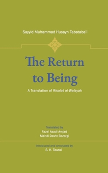 Paperback The Return to Being Book