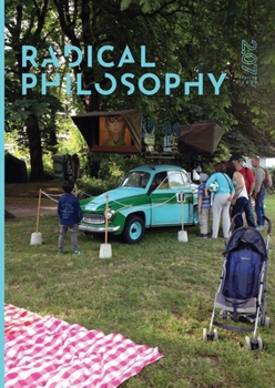 Paperback Radical Philosophy 2.07 / Spring 2020 Book