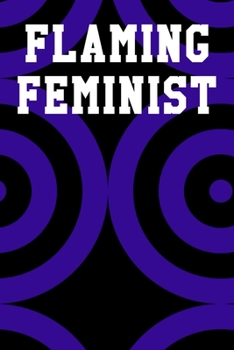 Flaming Feminist: Blank Ukelele Tab Notebook 6”x9” 120 Pages