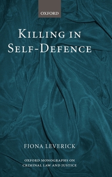 Hardcover Killing in Self-Defence Book