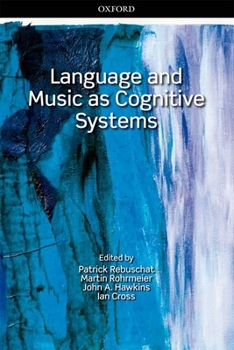 Paperback Language and Music as Cognitive Systems Book