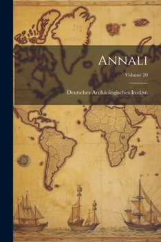 Paperback Annali; Volume 20 [Italian] Book