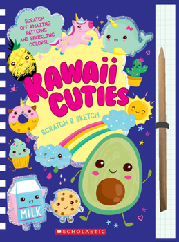 Paperback Kawaii Cuties: Scratch Magic Book