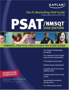 Paperback Kaplan PSAT NMSQT 2008 Book