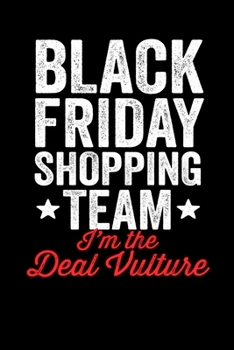 Deal Vulture: Black Friday Notebook Christmas Shopping Spree Santa Claus Winter Deals Holiday Season Mini Notepad Funny Xmas Humor Gift College Ruled (6X9)
