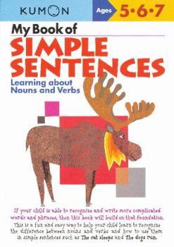 Paperback Kumon My Book of Simple Sentences Book