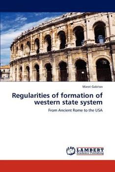Paperback Regularities of formation of western state system Book