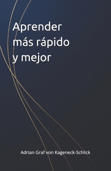Paperback Aprender más rápido y mejor [Spanish] Book