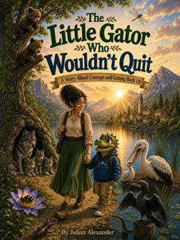 Paperback The Little Gator Who Wouldn't Quit: A Story About Courage and Getting Back Up Book