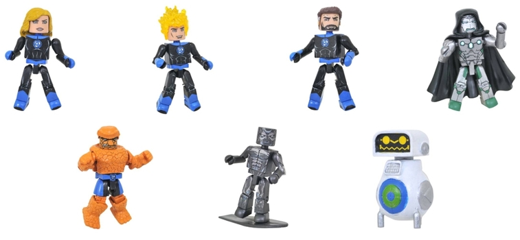 Accessory Fantastic Four Minimates Deluxe Box Set Book