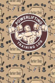 Paperback Powerlifting Training Log Book