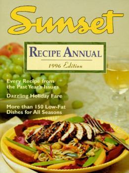 Paperback Sunset Recipe Annual, 1996 Book