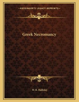 Paperback Greek Necromancy Book
