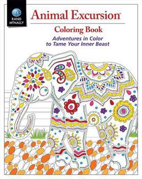 Paperback Animal Excursions Coloring Book