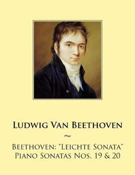 Paperback Beethoven: Leichte Sonata Piano Sonatas Nos. 19 & 20 Book