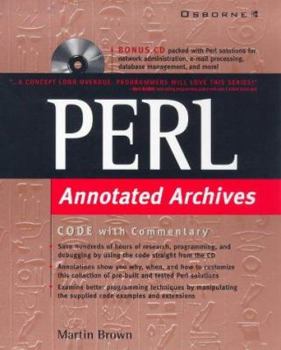 Paperback Perl Annotated Archives [With *] Book
