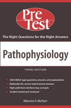 Paperback Pathophysiology: Pretest Self-Assessment & Review, Third Edition Book