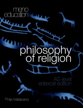 Paperback AS Philosophy of Religion (written for the Edexcel specification) Book