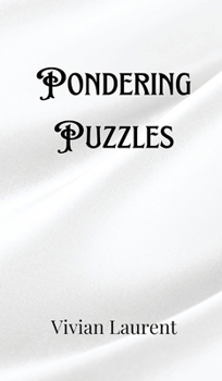 Hardcover Pondering Puzzles Book