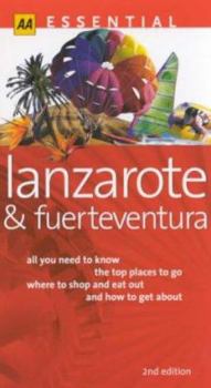 Paperback AA Essential Lanzarote & Fuerteventura (AA Essential Guides) Book