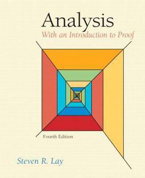 Hardcover Analysis: With an Introduction to Proof Book