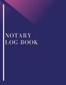 Paperback Notary Public Record Book: Official Notary Journal- Public Notary Records Book-Notarial acts records events Log-Notary Template- Notary Receipt B Book