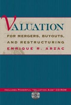 Hardcover Valuation for Mergers, Buyouts and Restructuring Book