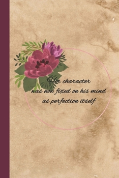 Her Perfect Character: Journal Inspired by Jane Austen's Persuasion