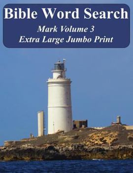 Paperback Bible Word Search Mark Volume 3: King James Version Extra Large Jumbo Print [Large Print] Book