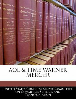 Paperback AOL & Time Warner Merger Book