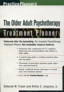 Paperback The Older Adult Psychotherapy Treatment Planner Book