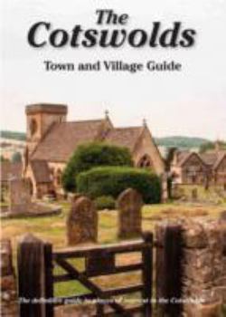 Paperback Cotswolds Town and Village Guide Book