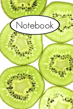 Paperback Notebook: Cute Kiwi Fruit Book Notepad Notebook Composition and Journal Gratitude Dot Diary Book