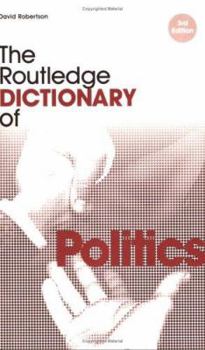 Paperback The Routledge Dictionary of Politics Book