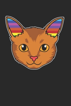 Gay Pride Cat Notebook - Lover Journal Planner: Bisexual Flag Organizer For Men Women Daily Calendar Quarterly