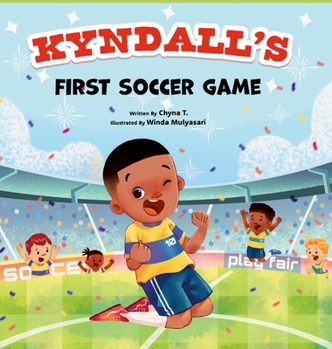 Hardcover Kyndall's First Soccer Game Book