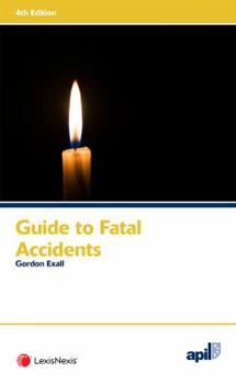 Paperback Apil Guide to Fatal Accidents Book