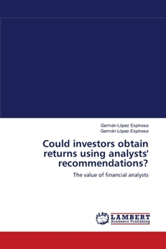 Paperback Could investors obtain returns using analysts' recommendations? Book