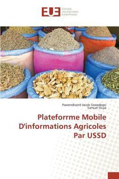 Paperback Plateforrme Mobile D'informations Agricoles Par USSD [French] Book