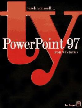 Paperback Teach Yourself-- PowerPoint 97 for Windows Book