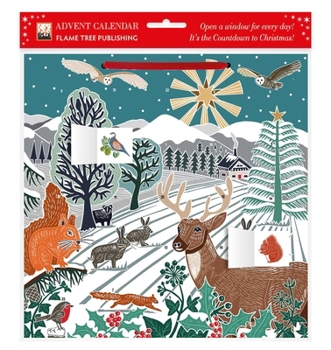 Calendar Kate Heiss: Winter Wonderland Advent Calendar (with Stickers) Book