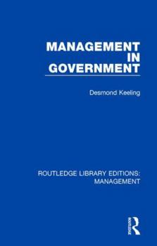 Hardcover Management in Government Book
