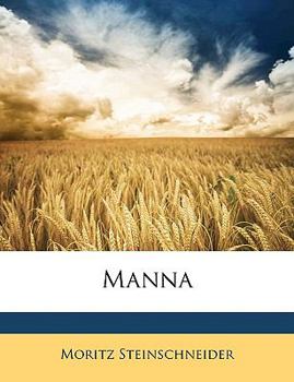 Paperback Manna Von M. Steinschneider. [German] Book