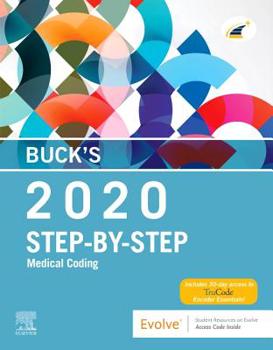 Paperback Buck's Step-By-Step Medical Coding, 2020 Edition Book