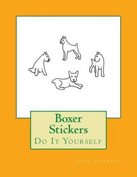 Paperback Boxer Stickers: Do It Yourself Book